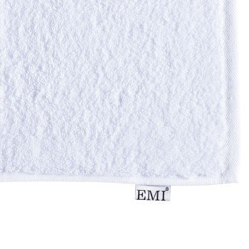 Ručník bavlněný bílý 50 x 100 cm EMI