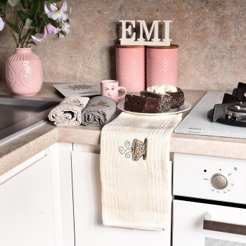 Utěrky vaflové na nádobí coffee set 3 ks EMI