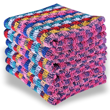 Sada barevných bavlněných ručníků 6 ks 50x70 cm Colorissima