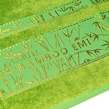 Sada zelených bambusových osušek a ručníků EMI