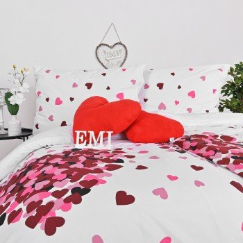 Povlečení Romance růžové EMI
