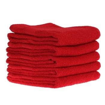 Dětský ručník bavlněný 30 x 50 cm červený EMI